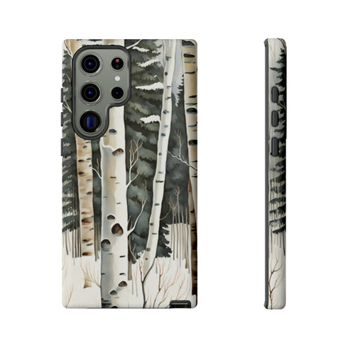 Winter Aspen Trunks - Impact Resistant Phone Case